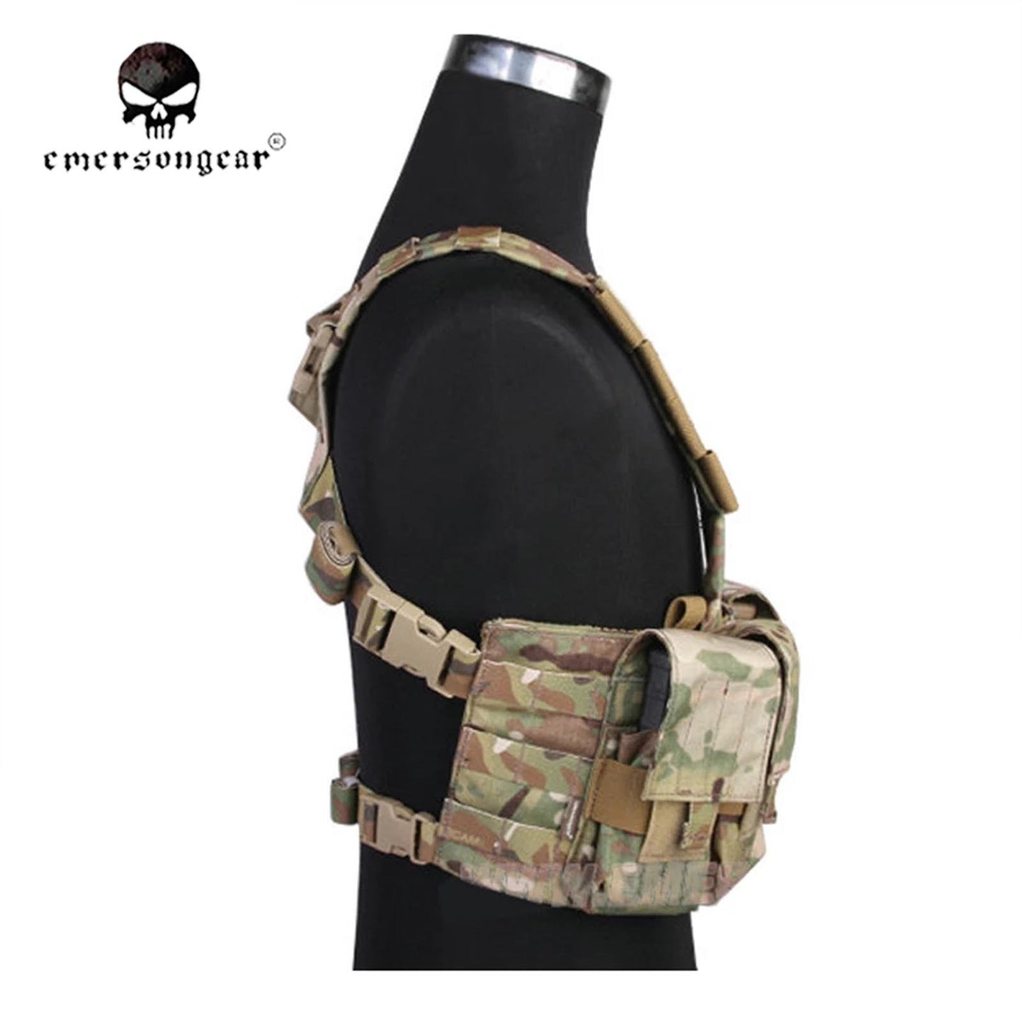 EMERSON LBT1961K Style7.62 Tactical Chest Rig Military Combat Vest EM2978