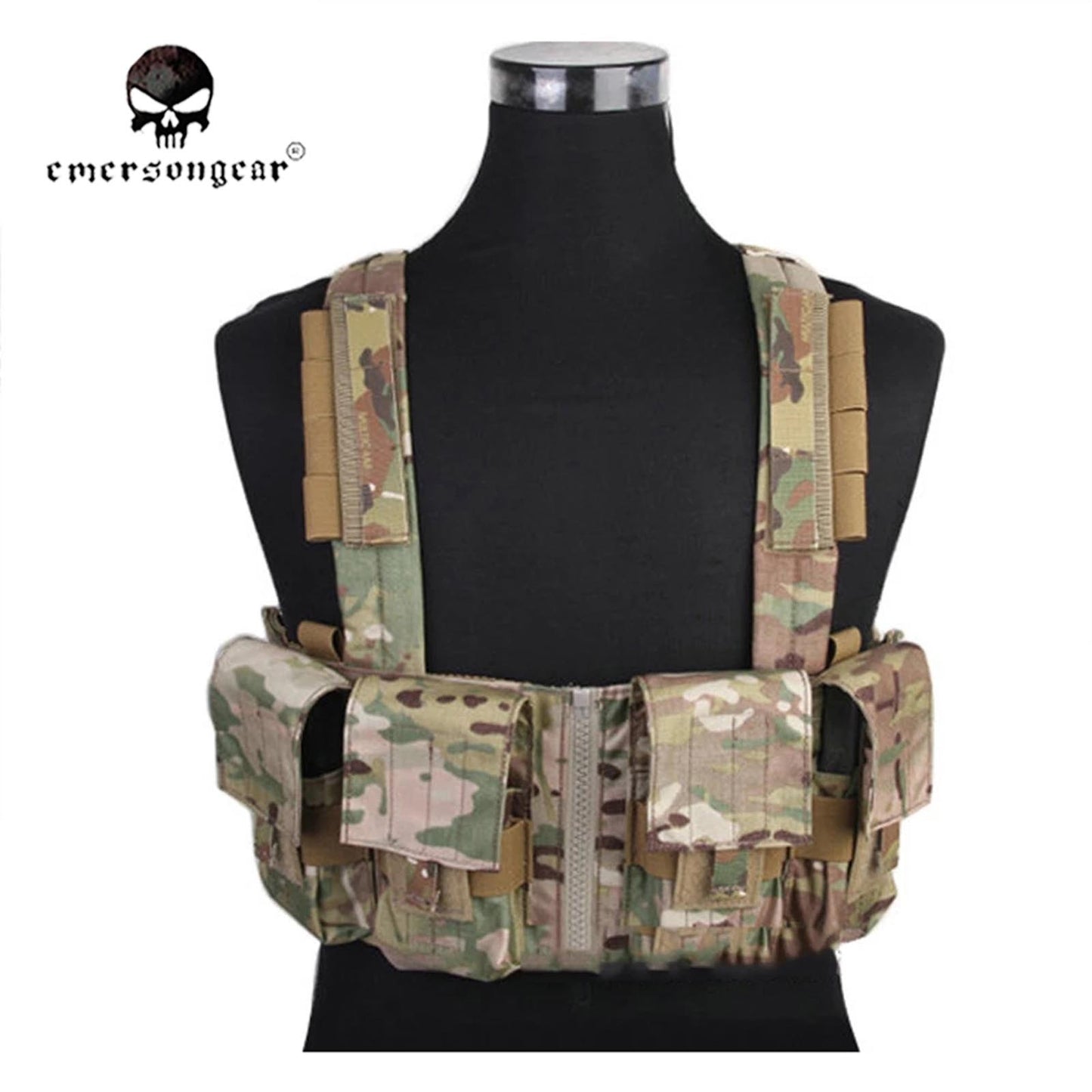 EMERSON LBT1961K Style7.62 Tactical Chest Rig Military Combat Vest EM2978
