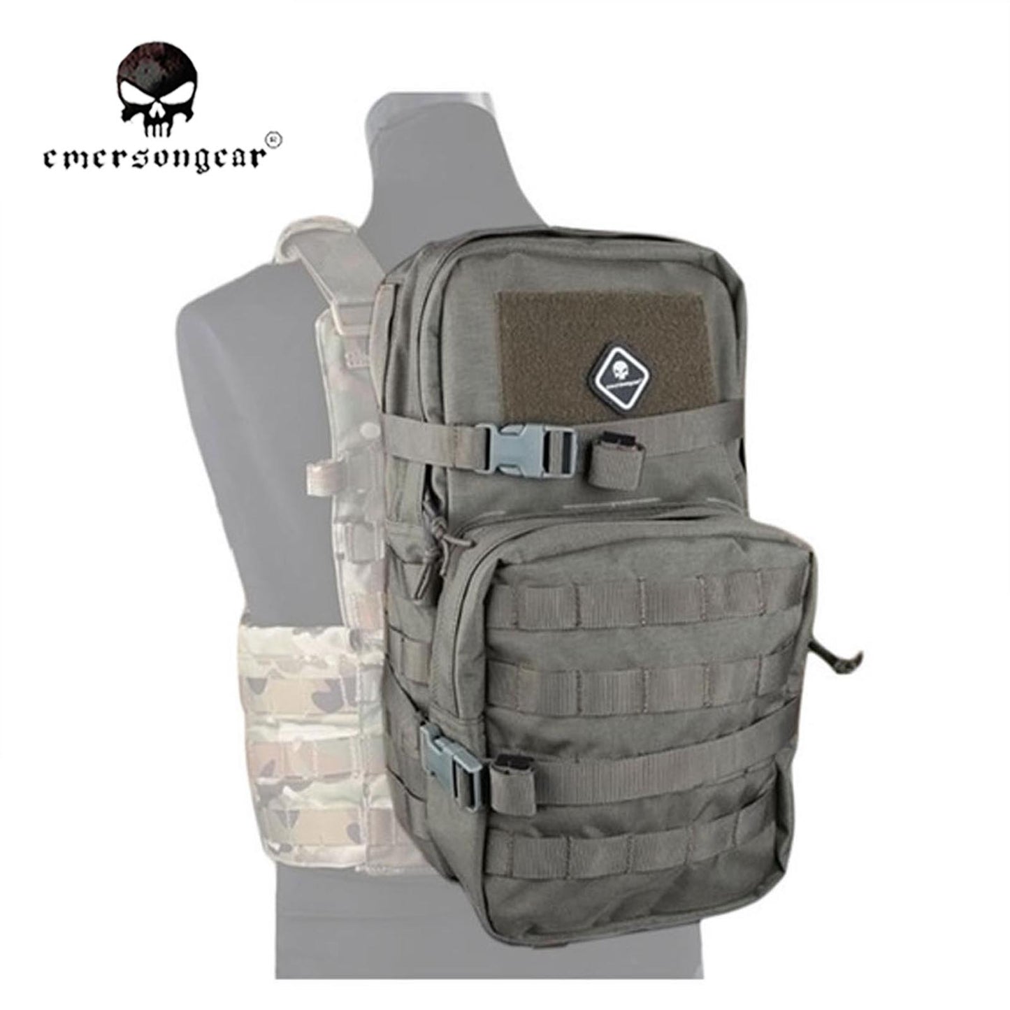 Emerson Modular Assault Pack w 3L Hydration Military Travelling Multi-purpose molle backpack shoulder bag EM5816