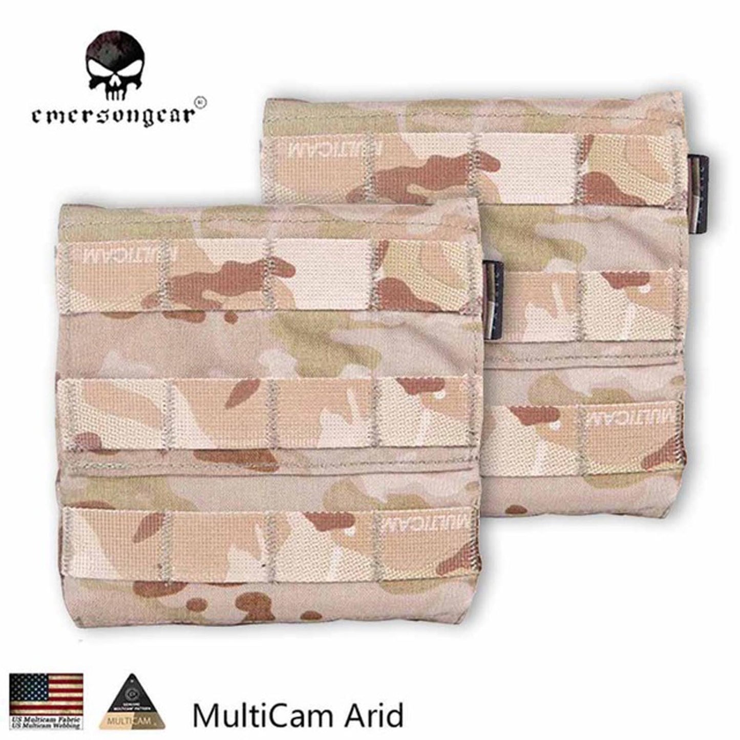 Emerson Tactical AVS Side Amor Carrier Set Airsoft molle MAG EM8329