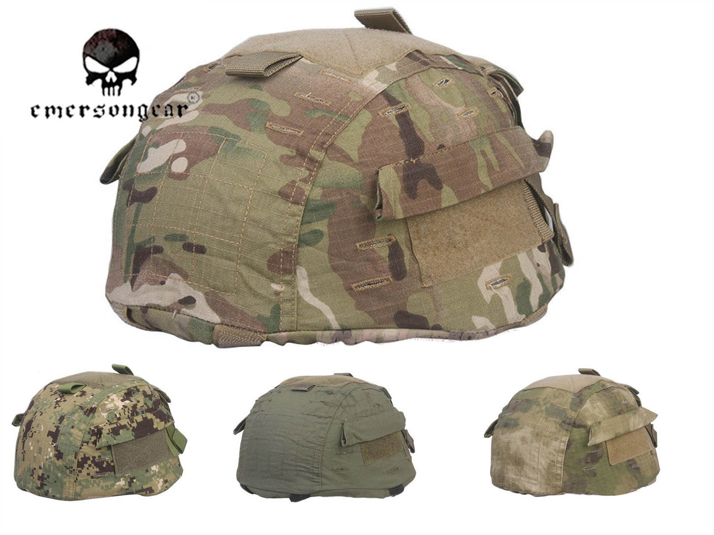 Emerson Helmet Cover For MICH 2002 Hunting Airsoft Tactical Helmet Cover EM1802