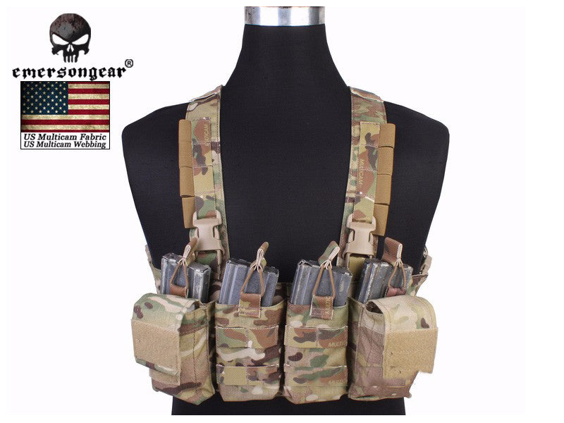 EmersonGear EASY Chest Rig Airsoft Military Combat Vest EM7450