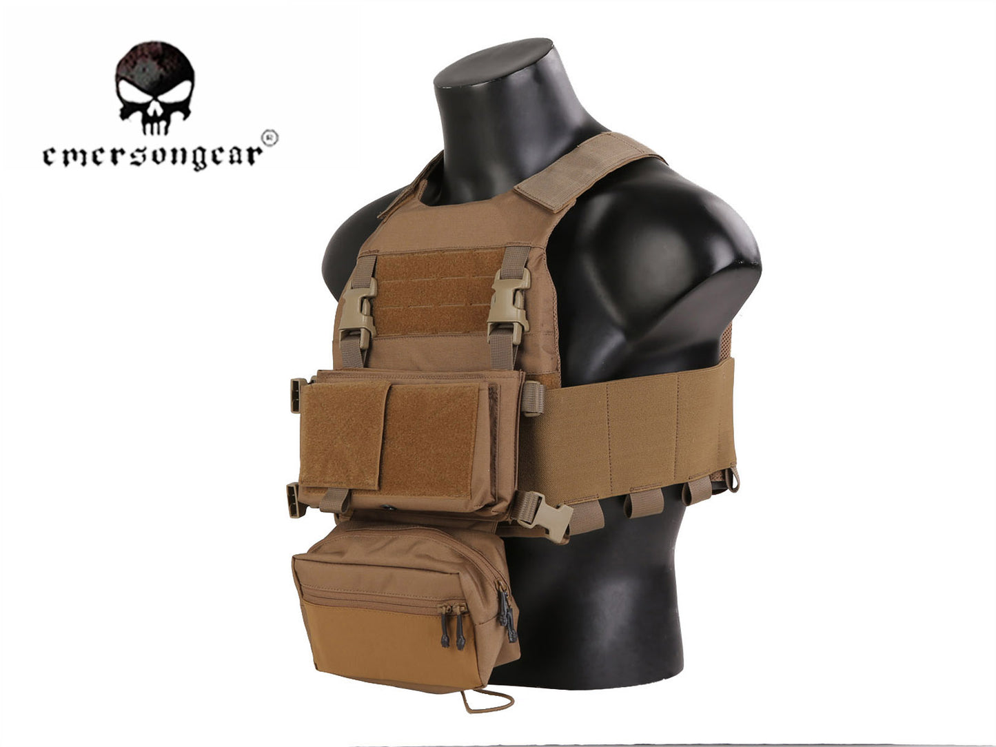 Emersongear Combat FCS Style VEST With MK Chest Rig SET Tactical Vest EM7407