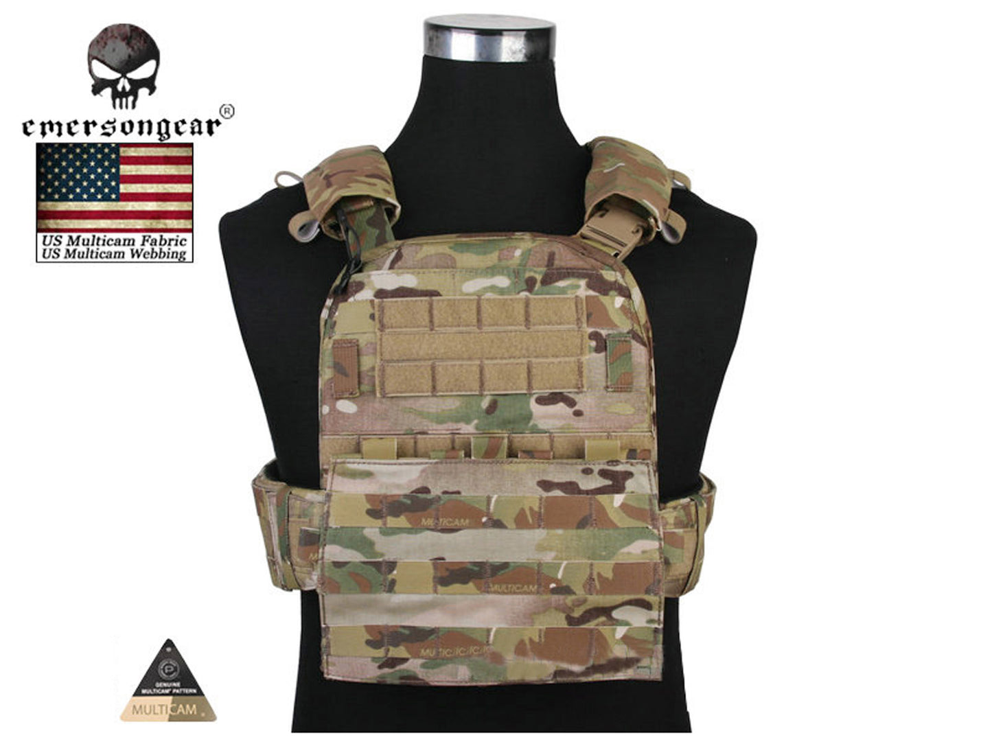 EMERSONGEAR Adaptive Vest Heavy Version Airsoft Tactical Combat AVS Vest EM7397