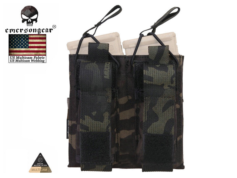 Emerson Magazine Pouch 5.56 Pistol Double Open Top Tactical Pouch Combat Gear EM6362