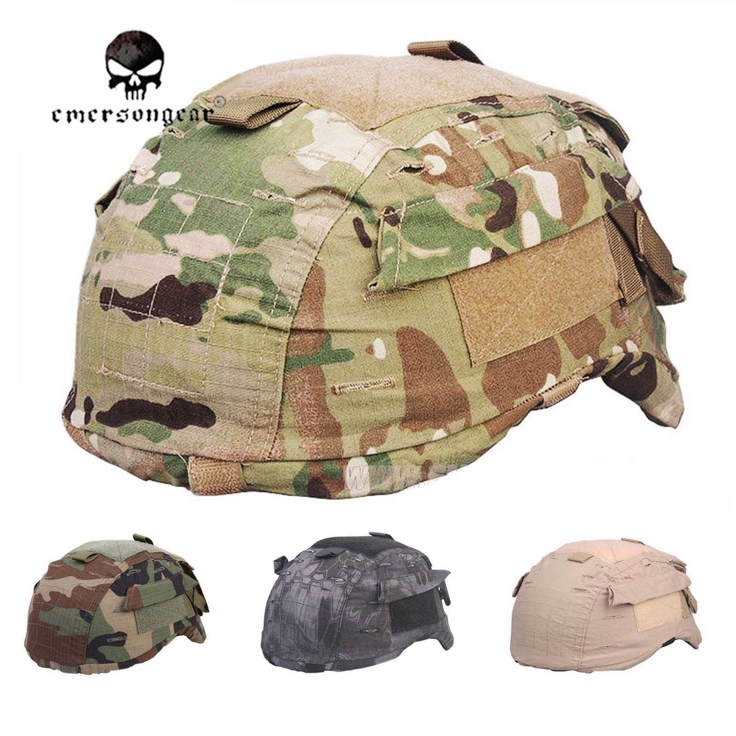 Emerson Helmet Cover For MICH 2001 Hunting Airsoft Tactical Helmet Cover EM1808