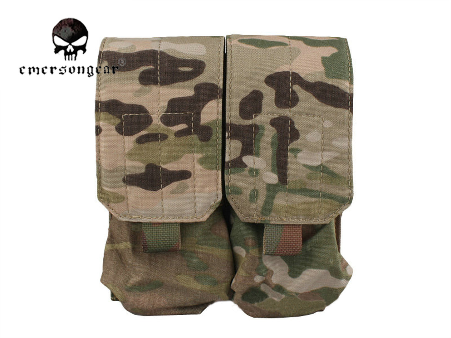 EMERSON Military Molle LBT Style M4 Double Magazine Pouch Tactical Combat Utility Dump Drop Pouch Bag EM9026