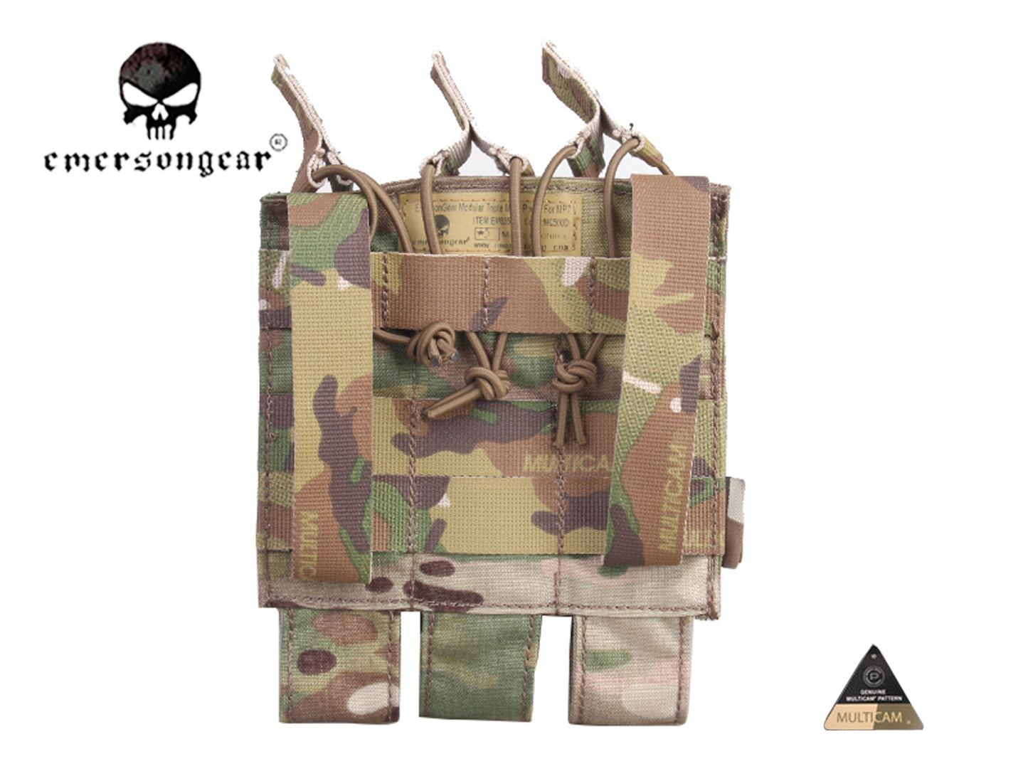 Emerson Airsoft Magazine Pouch Combat Modular Triple MAG Pouch For MP7 EM6357