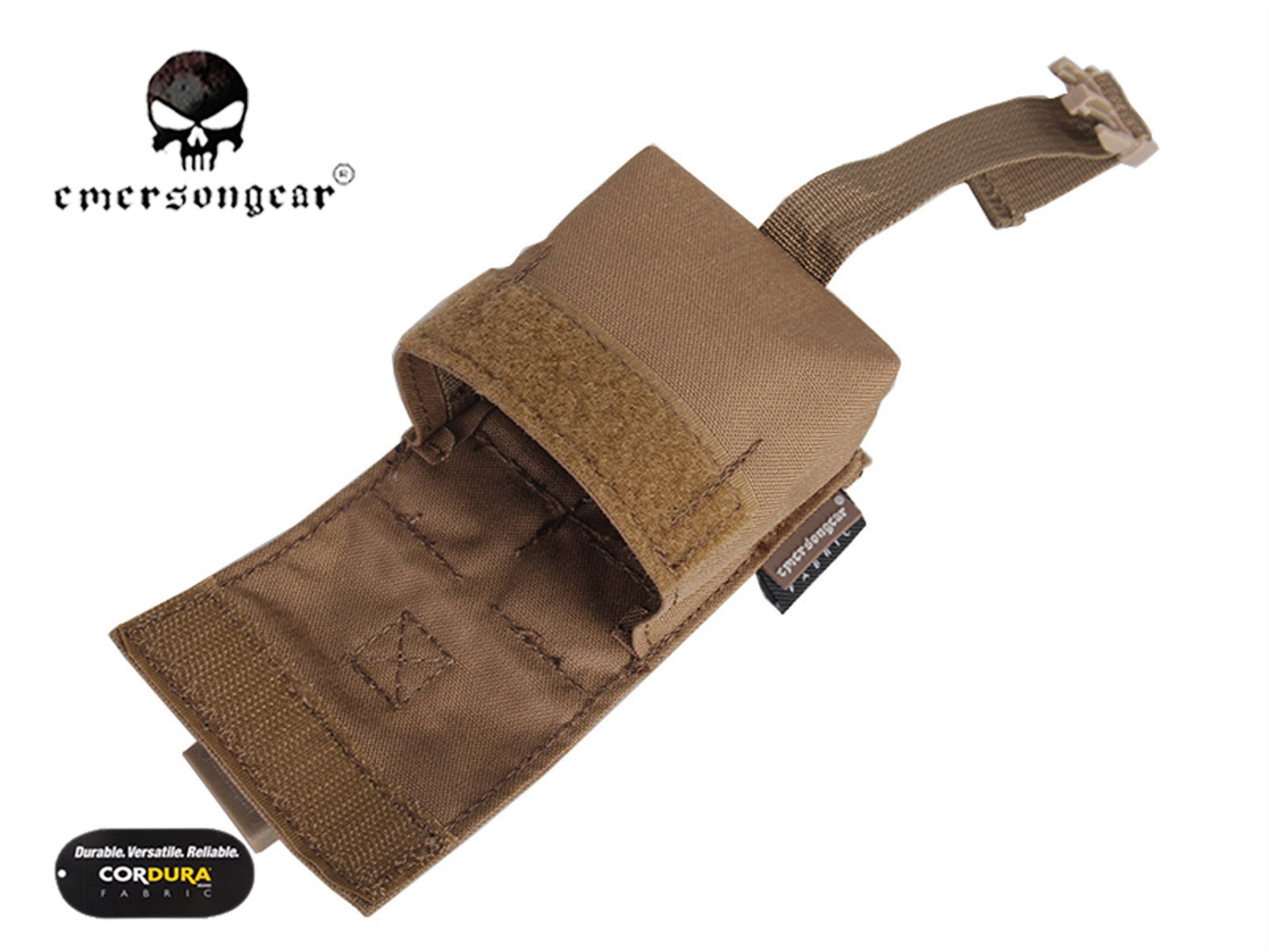 Emerson LBT Style Single Frag Grenade Pouch Molle Military Airsoft Combat Gear EM6369