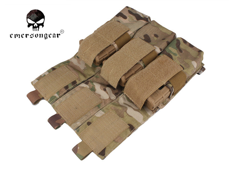 EMERSON LBT Style M4 Triple Magazine Pouch Molle Military Airsoft Combat EM6352