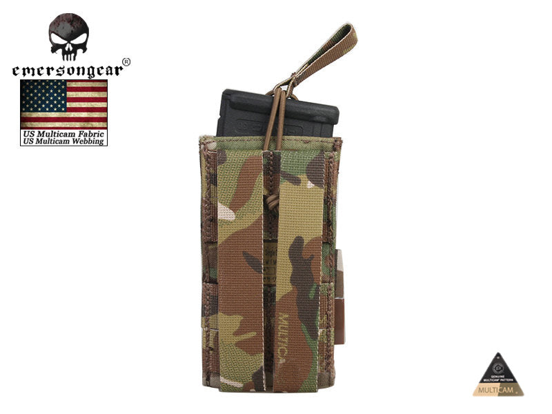 Emerson Tactical Magazine Pouch Military Combat 5.56 Pistol Single Open Top Mag Pouch EM6361