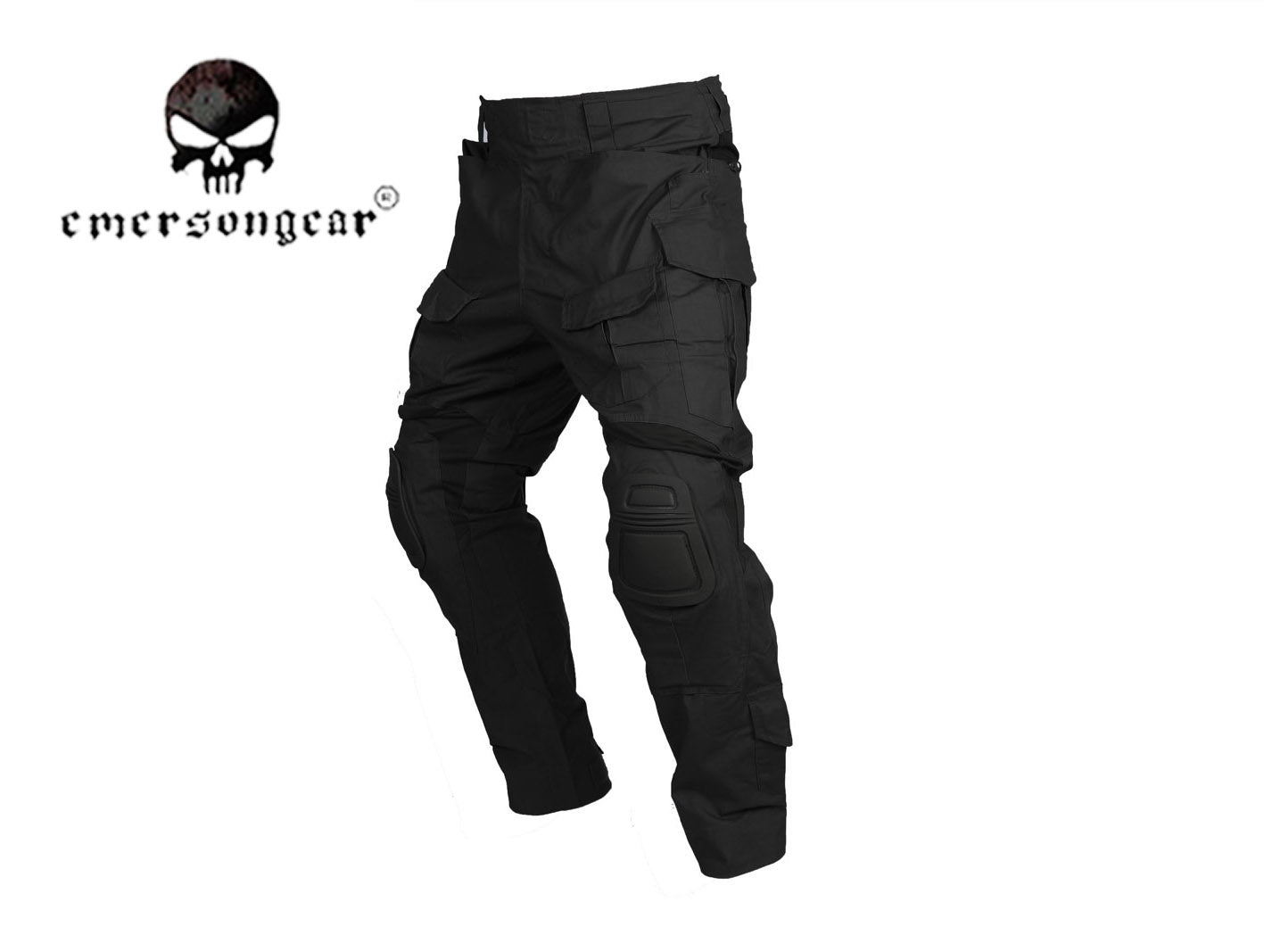 EMERSONGEAR Combat G3 Tactical bdu Pants with Knee Pad Black EM9351