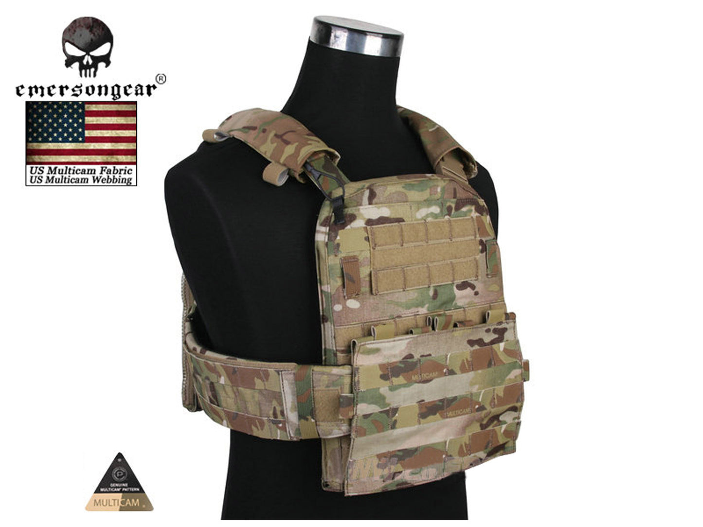 EMERSONGEAR Adaptive Vest Heavy Version Airsoft Tactical Combat AVS Vest EM7397