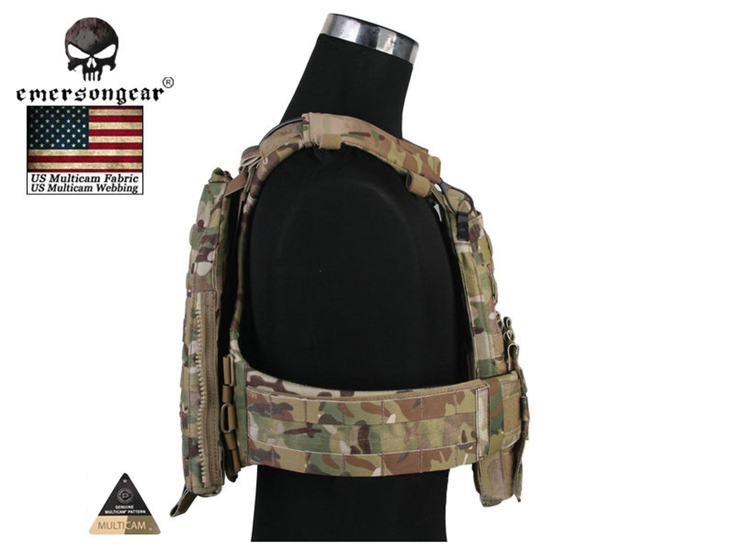 EMERSONGEAR Adaptive Vest Heavy Version Airsoft Tactical Combat AVS Vest EM7397