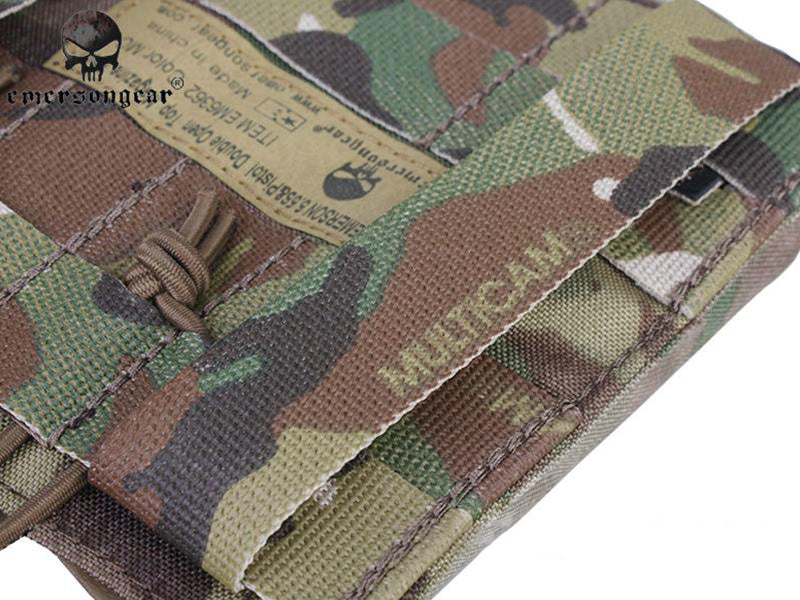 Emerson Magazine Pouch 5.56 Pistol Double Open Top Tactical Pouch Combat Gear EM6362