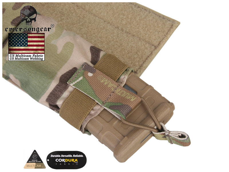 Emerson Side Pull Magazine Pouch M4 Molle Tactical Mag Hook Loop Combat Gear EM9044