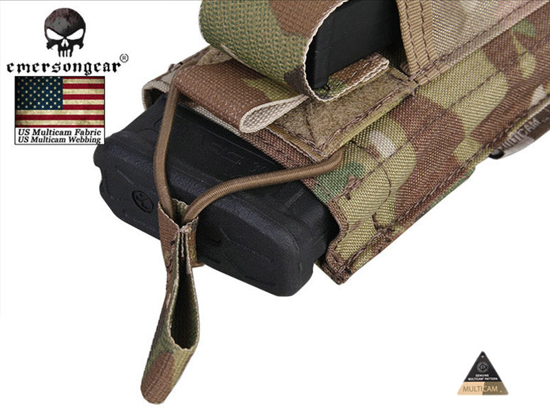 Emerson Tactical Magazine Pouch Military Combat 5.56 Pistol Single Open Top Mag Pouch EM6361