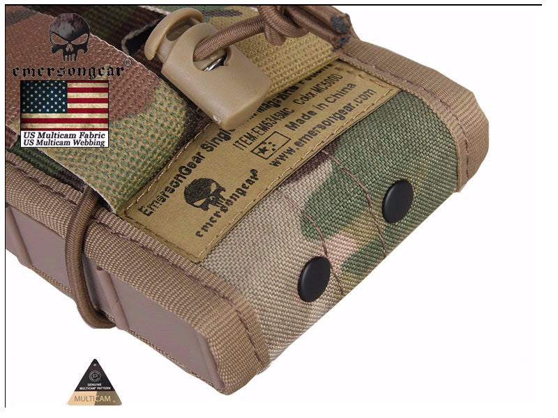 Emerson Single Unit Magazine Pouch Military Utility Molle EM6345 for M4/M14/AK/G3/G36