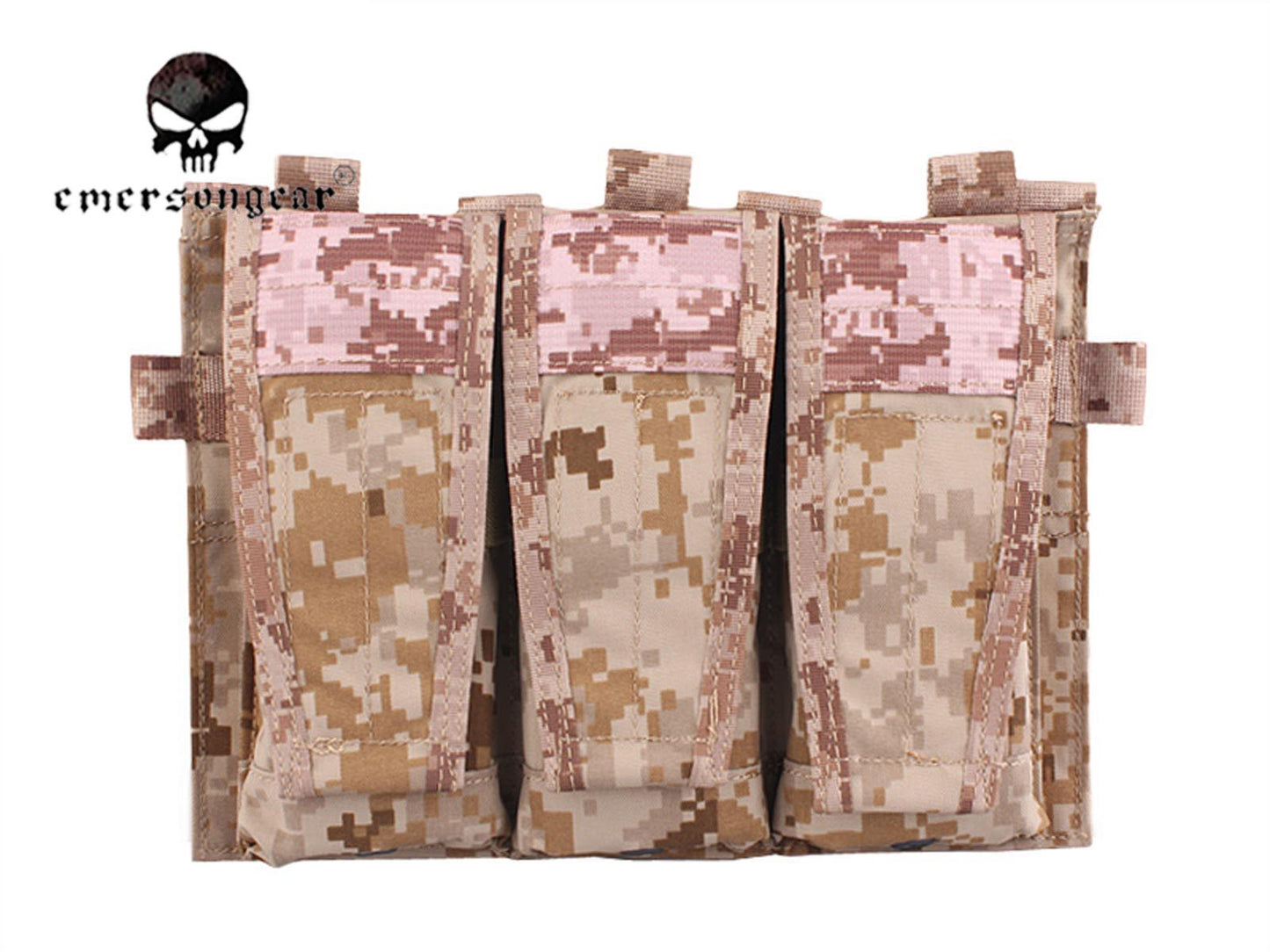 Emersongear AVS Triple Magazine Pouch Airsoft Wargame molle MAG EM9030