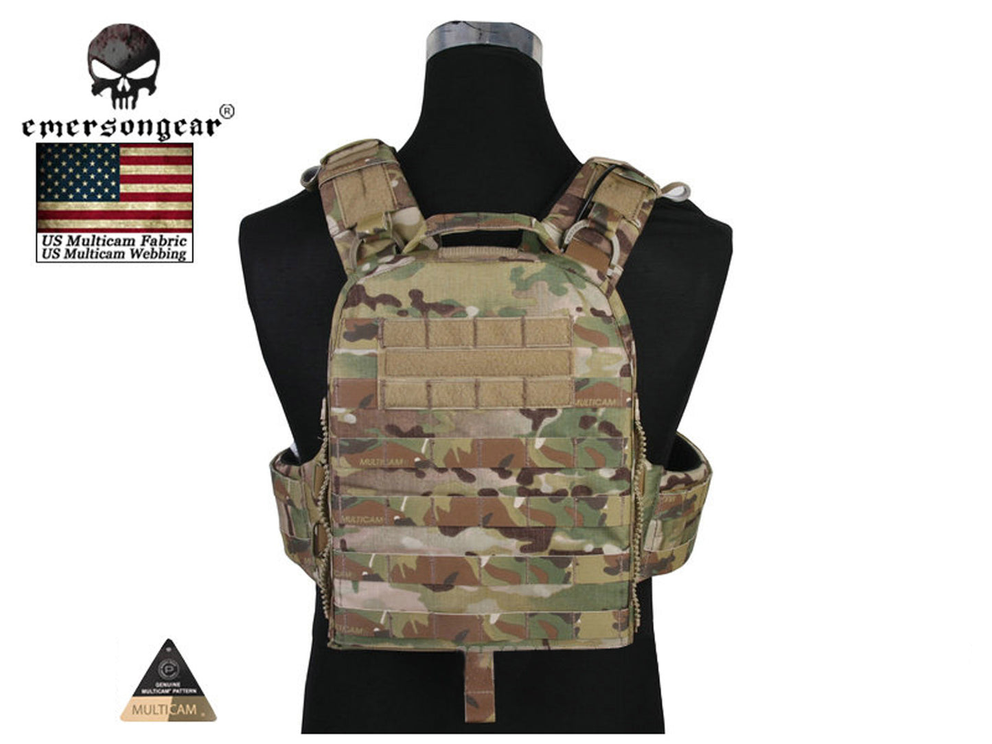 EMERSONGEAR Adaptive Vest Heavy Version Airsoft Tactical Combat AVS Vest EM7397