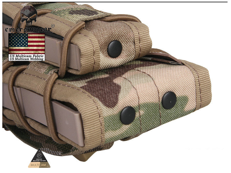 Emerson Tactical Double Magazine Pouch Airsoft MOLLE EM6346