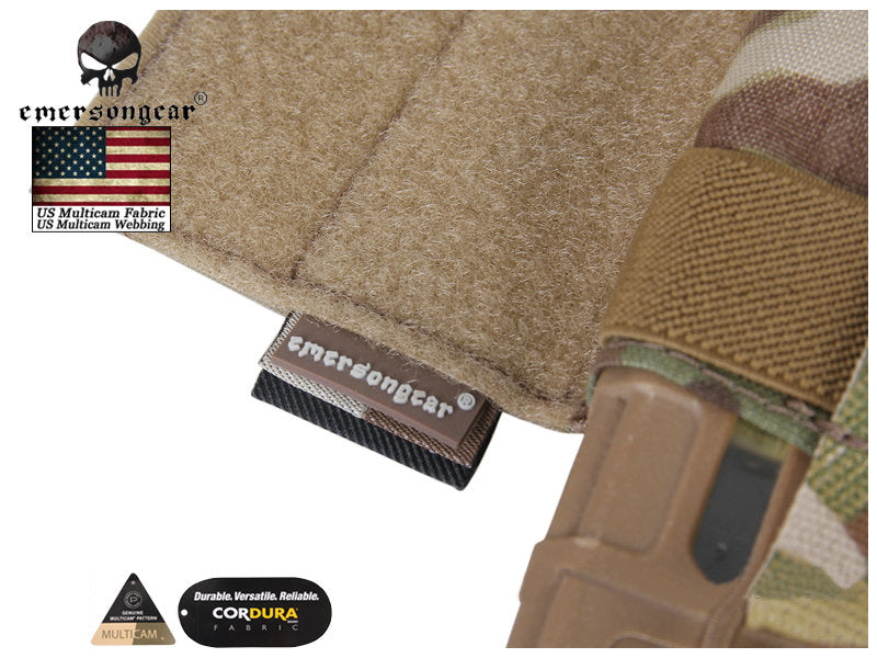 Emerson Side Pull Magazine Pouch M4 Molle Tactical Mag Hook Loop Combat Gear EM9044