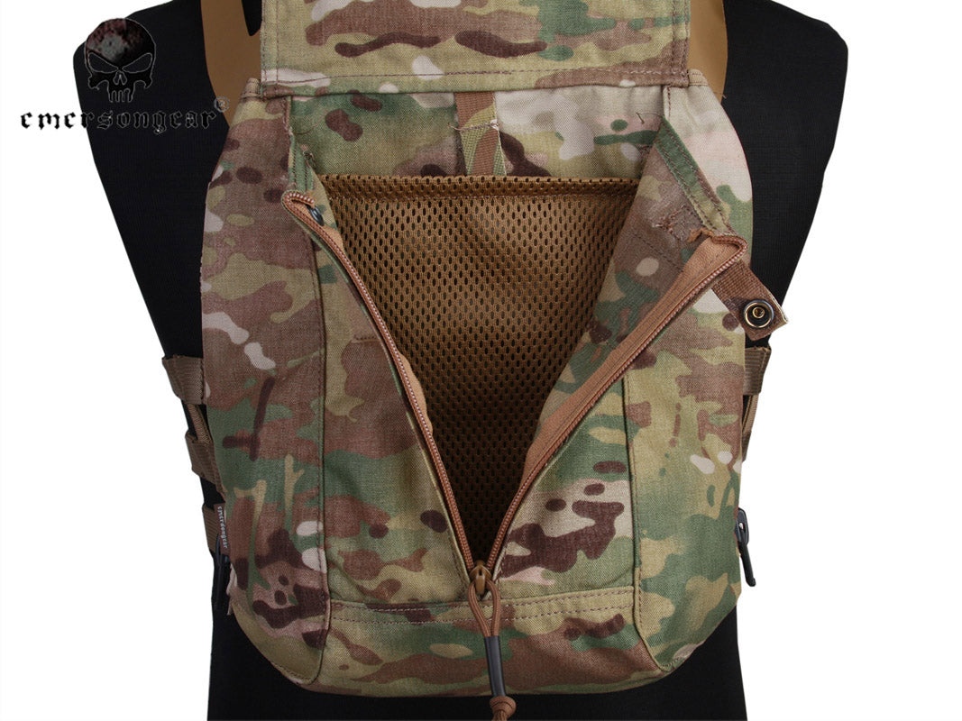 Emerson Pouch Zip-ON Panel FOR AVS JPC2.0 CPC Tactical Combat Vest Molle Pouch EM8348