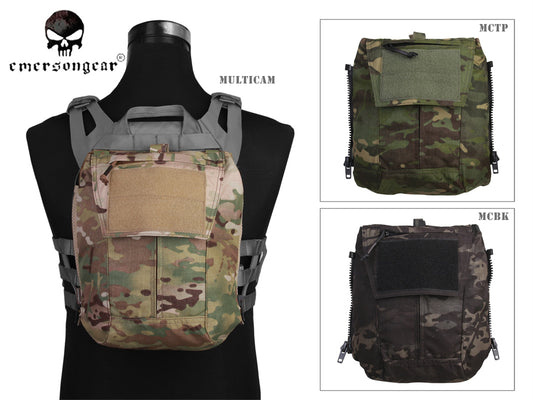 Emerson Pouch Zip-ON Panel FOR AVS JPC2.0 CPC Tactical Combat Vest Molle Pouch EM8348