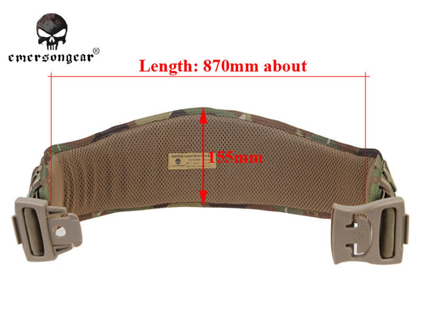 Emerson Padded Molle Waist Belt Airsoft Combat Waistband Tactical EM9086