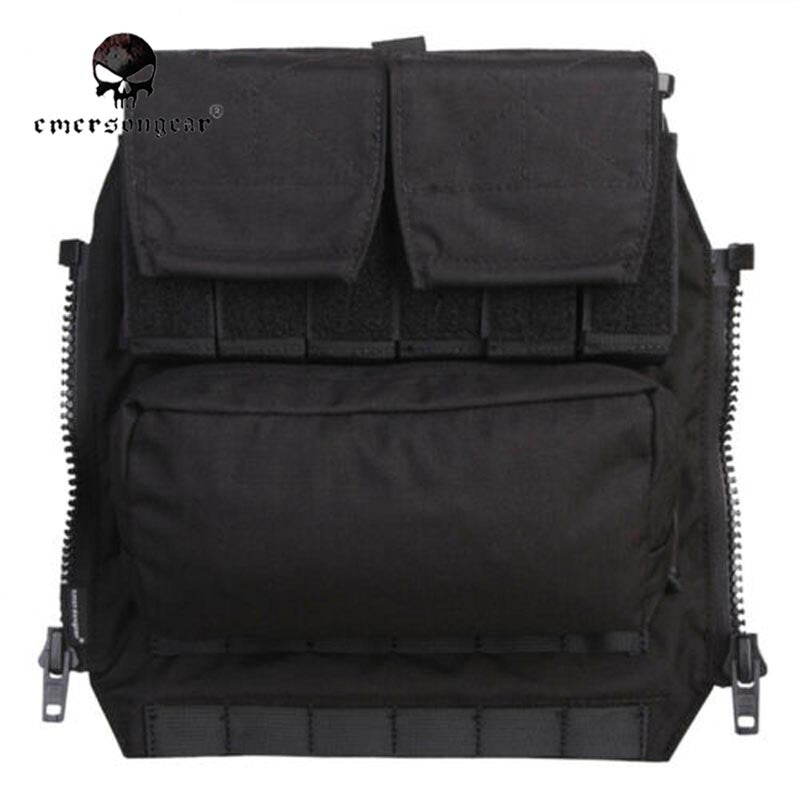 Emerson Back Pack BY ZIP Panel FOR AVS JPC2.0 CPC Tactical Vest Pouch EM9286