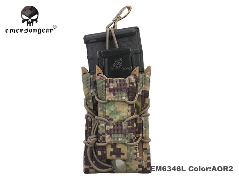 Emerson Tactical Double Magazine Pouch Airsoft MOLLE EM6346