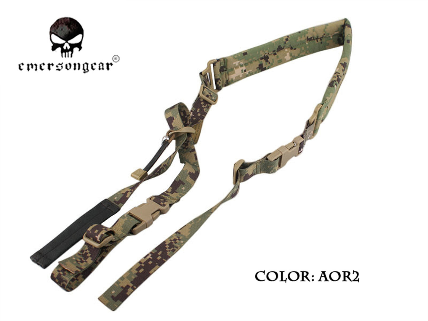 Emerson Quick Adjust Padded 2 Point Sling Airsoft Military Gun Belt EM8883