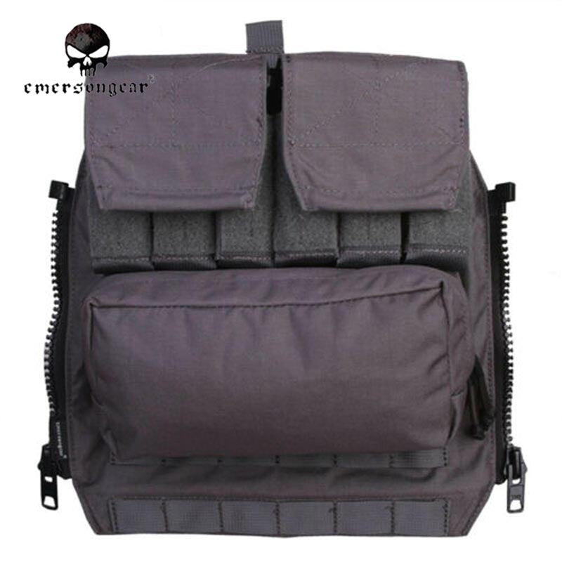 Emerson Back Pack BY ZIP Panel FOR AVS JPC2.0 CPC Tactical Vest Pouch EM9286