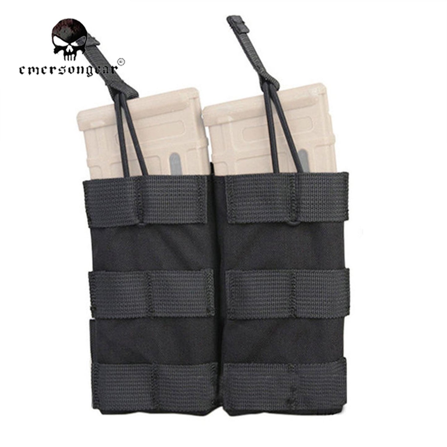 Emersongear Modular Open Top Double-linked Rifle Magazine Pouch tactical Molle for NATO 5.56 EM6354