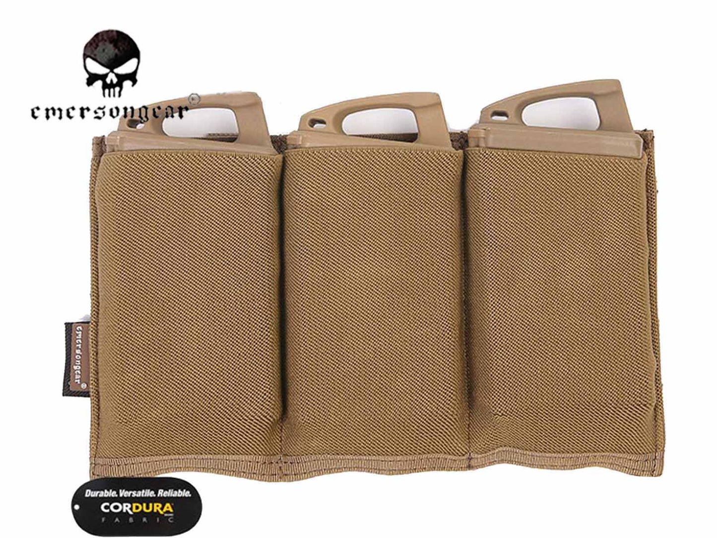 Emerson Triple M4 Pouch FAST Magazine Molle Airsoft Combat EM2388