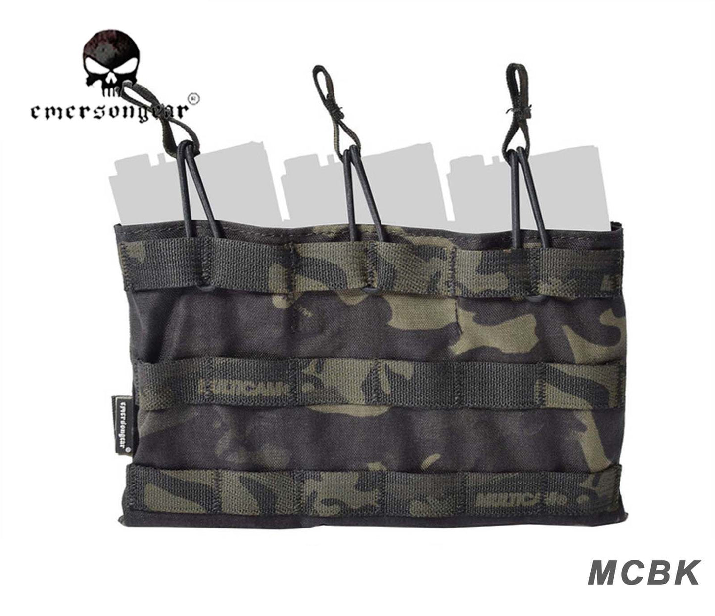 Emerson Magazine Pouch 5.56 Triple Open Top Tactical Pouch Combat M6356