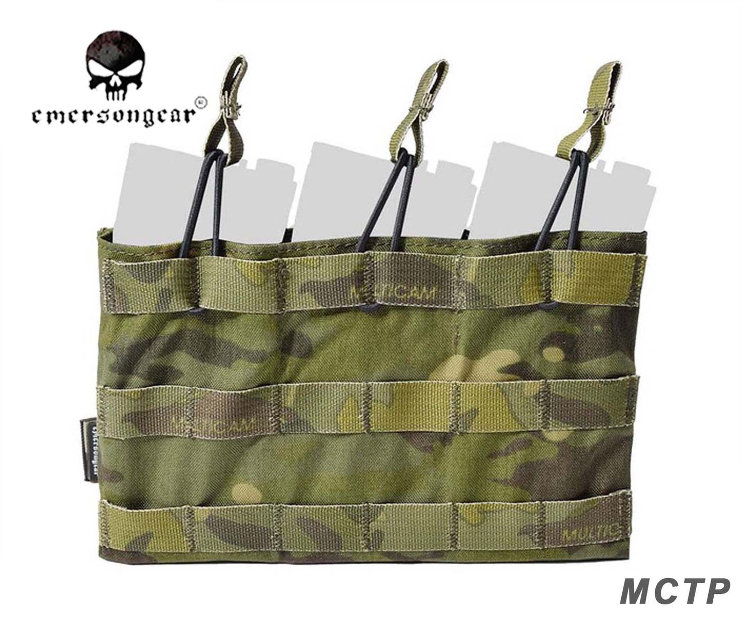 Emerson Magazine Pouch 5.56 Triple Open Top Tactical Pouch Combat M6356