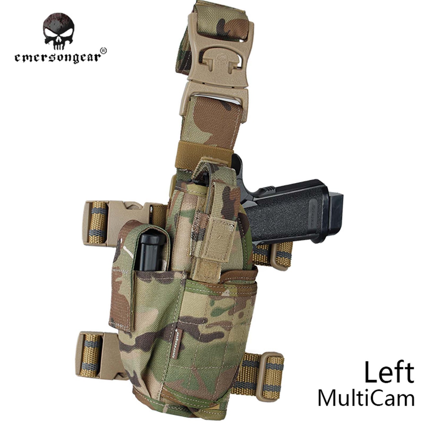 Emerson Tornado Universal Tactical Thigh Holster Multicam EM6204