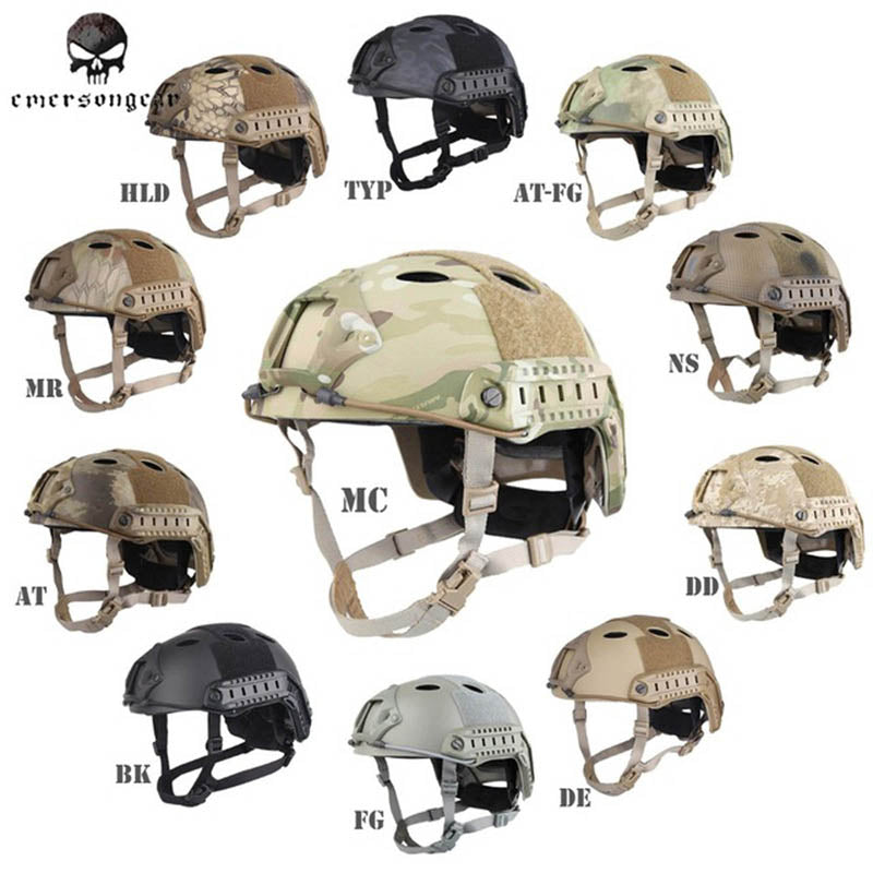 Emerson Military Airsoft Helmet Combat EMERSON Fast Helmet PJ Type EM5668