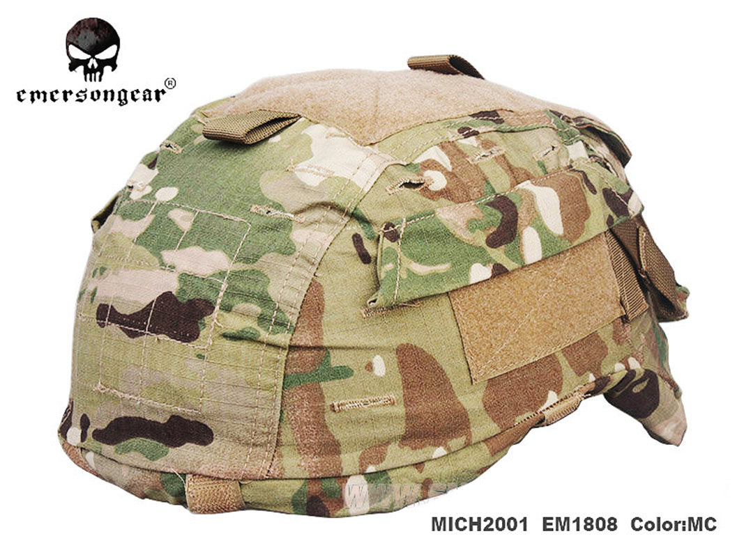 Emerson Helmet Cover For MICH 2001 Hunting Airsoft Tactical Helmet Cover EM1808