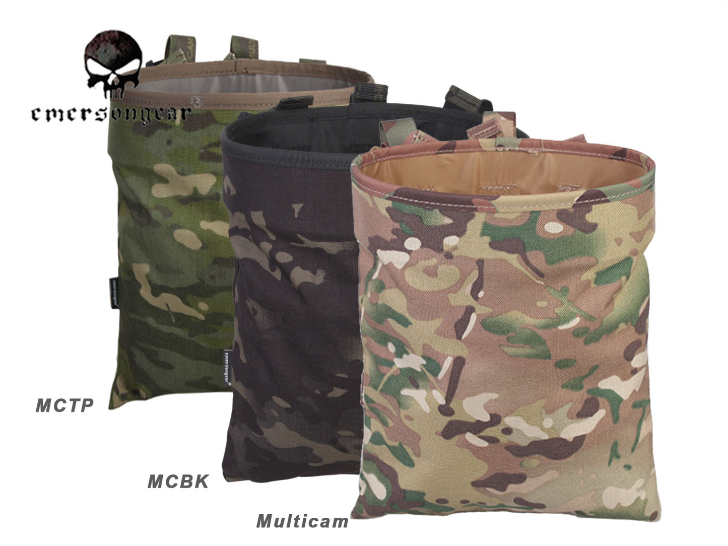 Emerson Magazine Recycling Bags Magazine Dump Pouch Sundries Tactical Nylon Drop Pouch Airsoft EM6032