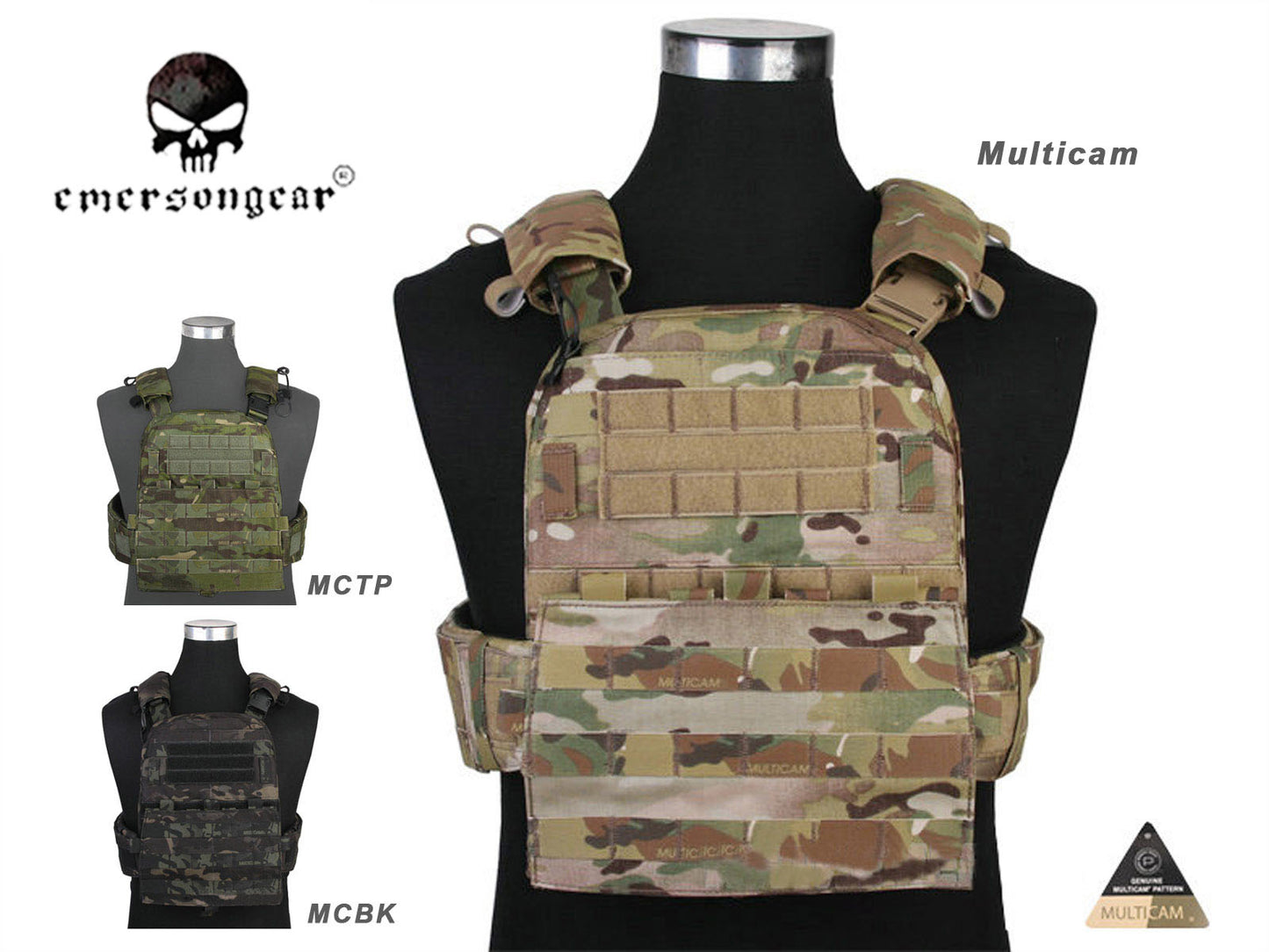 EMERSONGEAR Adaptive Vest Heavy Version Airsoft Tactical Combat AVS Vest EM7397