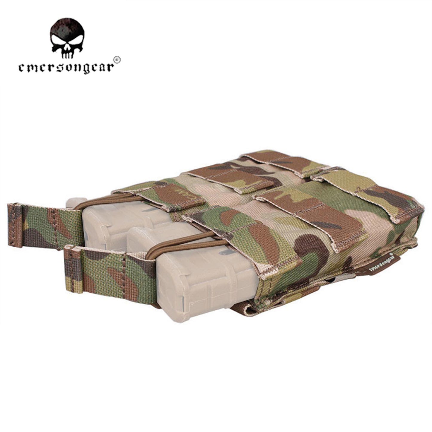 Emerson Modular Open Top Double-linked Rifle Magazine Pouch tactical Molle for NATO 5.56 EM6354