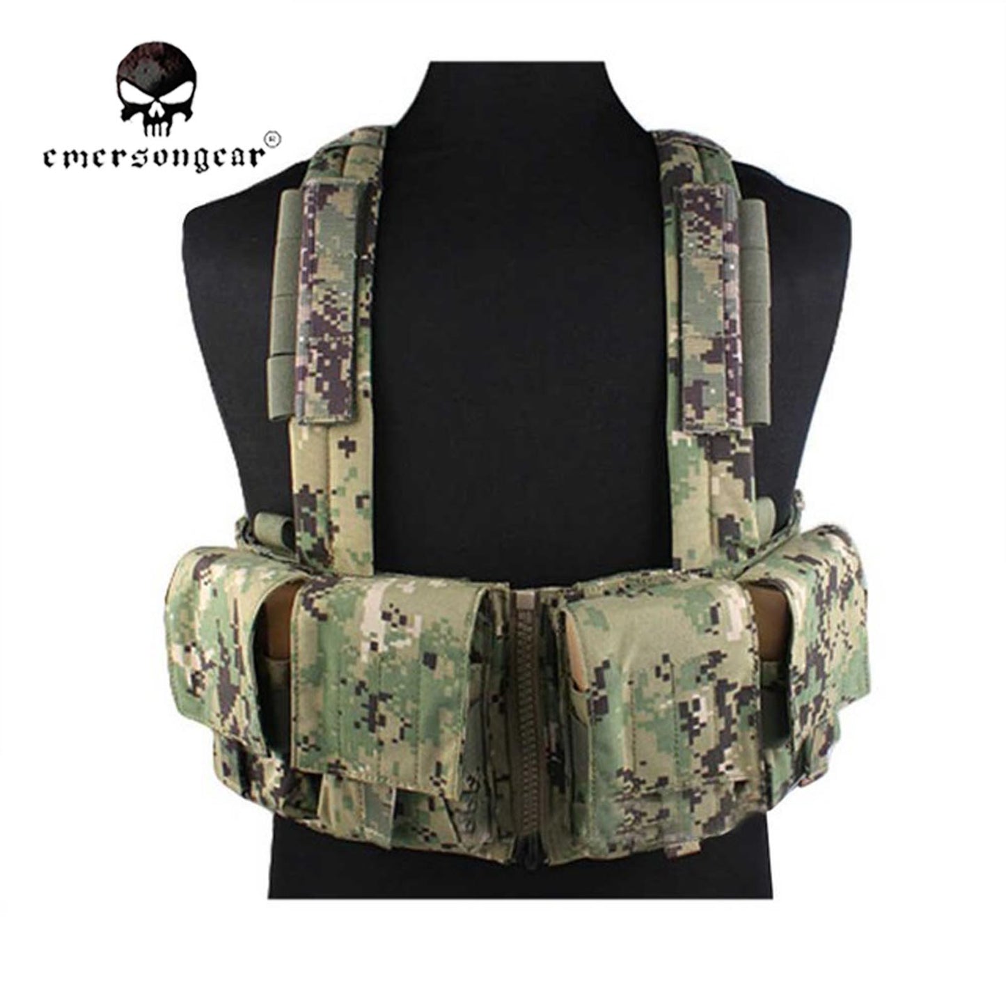 EMERSON LBT1961K Style7.62 Tactical Chest Rig Military Combat Vest EM2978