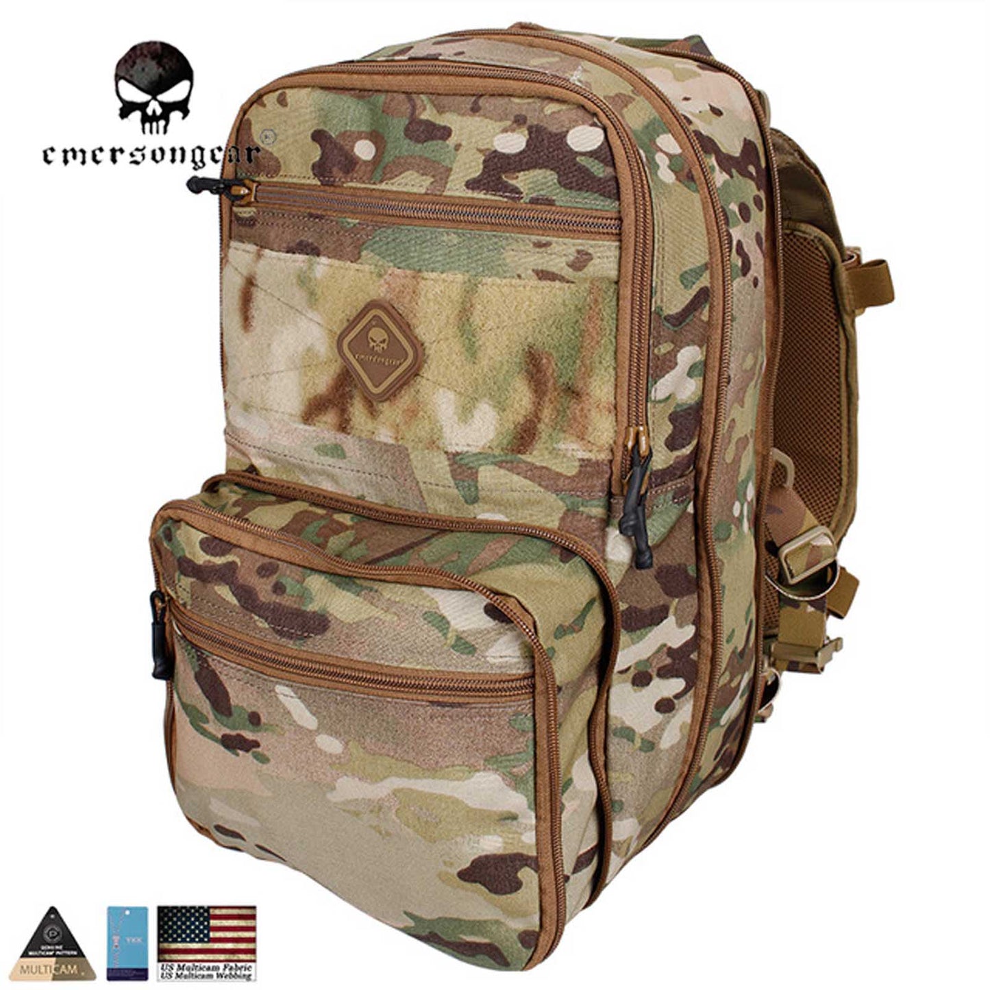 Emerson Tactical Hydration Backpack Molle Pouch Military Travel Multi-purpose Shoulder Bag EM9324