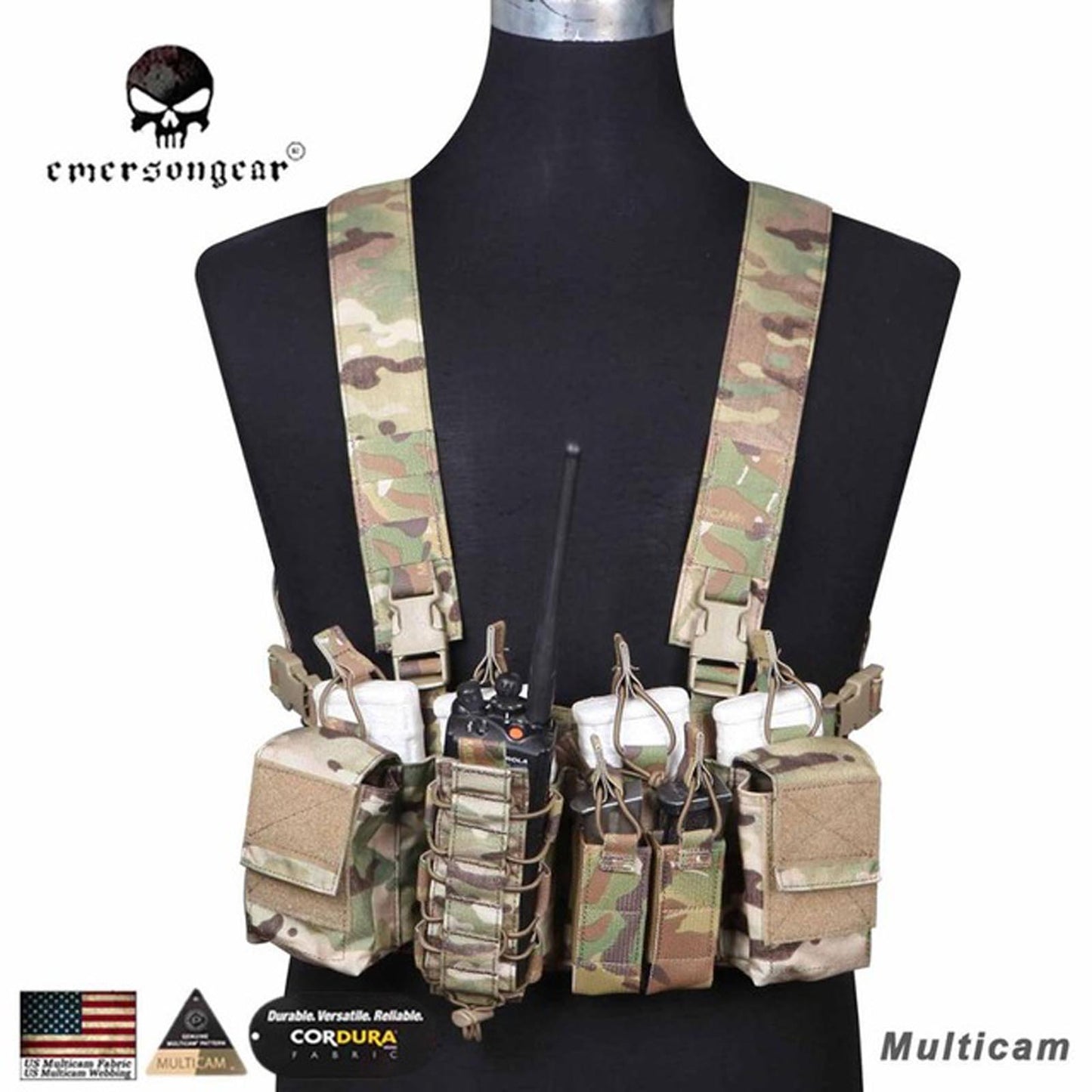 EmersonGear D3CR Tactical Chest Rig Airsoft Combat Vest EM7442