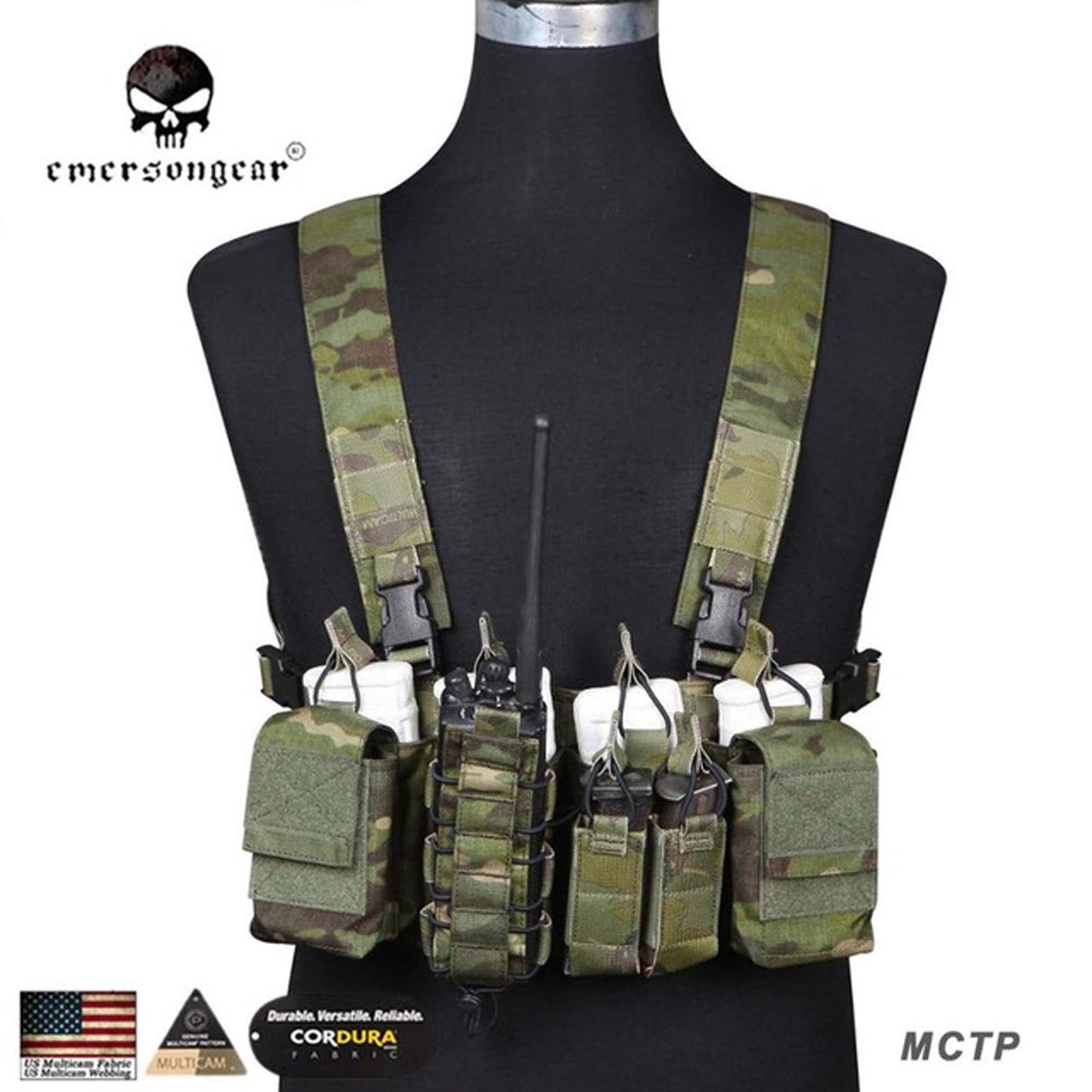 EmersonGear D3CR Tactical Chest Rig Airsoft Combat Vest EM7442