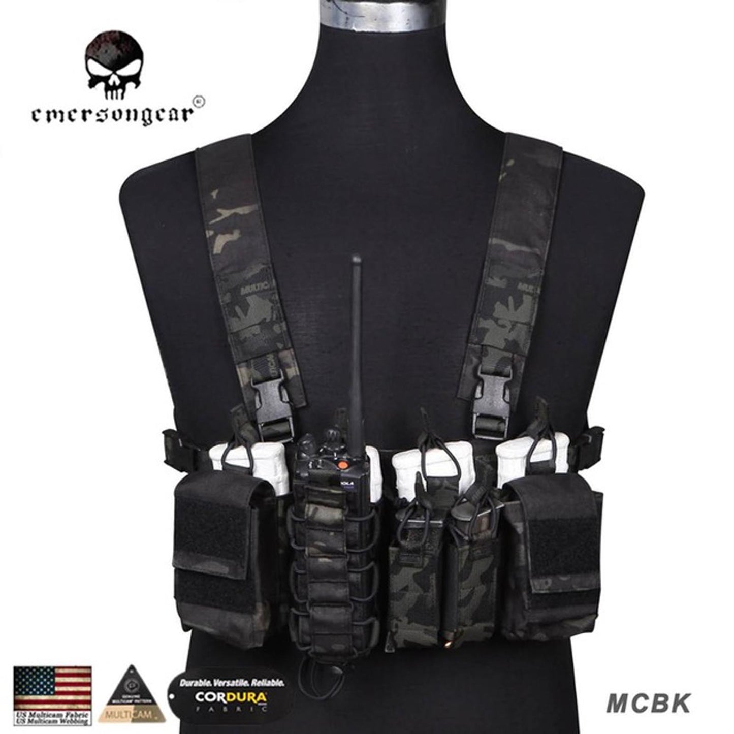 EmersonGear D3CR Tactical Chest Rig Airsoft Combat Vest EM7442