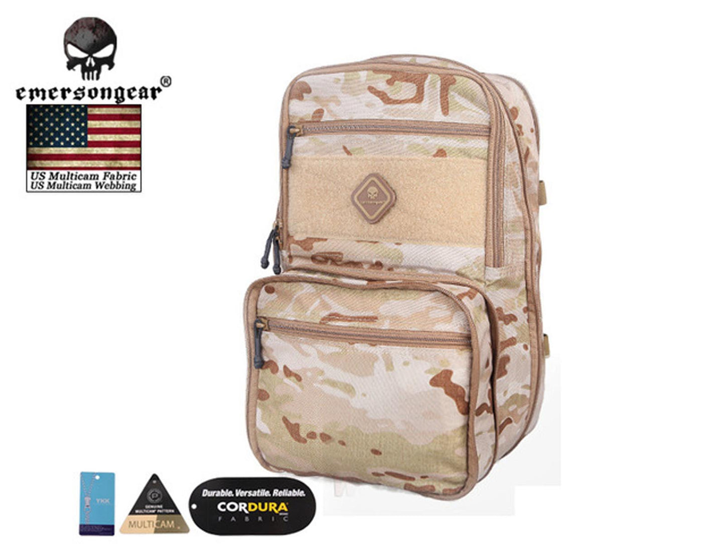 Emerson Tactical Hydration Backpack Molle Pouch Military Travel Multi-purpose Shoulder Bag EM9324