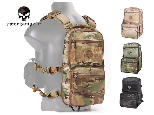 Emerson Tactical Hydration Backpack Molle Pouch Military Travel Multi-purpose Shoulder Bag EM9324
